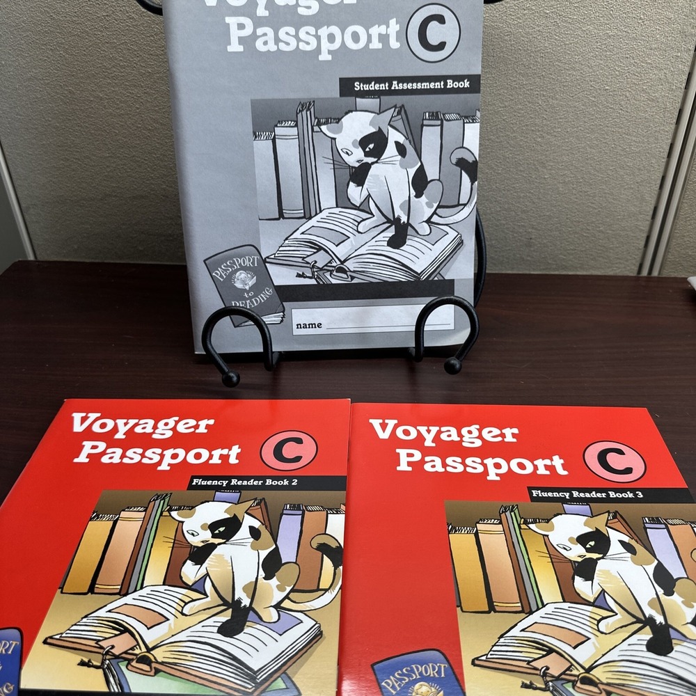 Voyager Passport C - Fluency Reader Books 2-3 (Adventures 5-13) And Student…